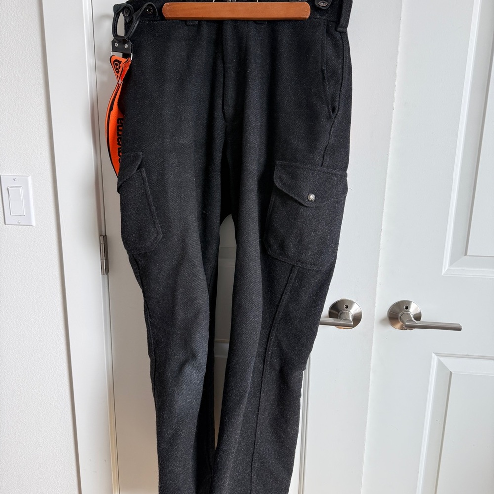 Men's Black Cargo Pants